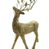 Figurka dekoracyjna złoty jeleń Golden Deer