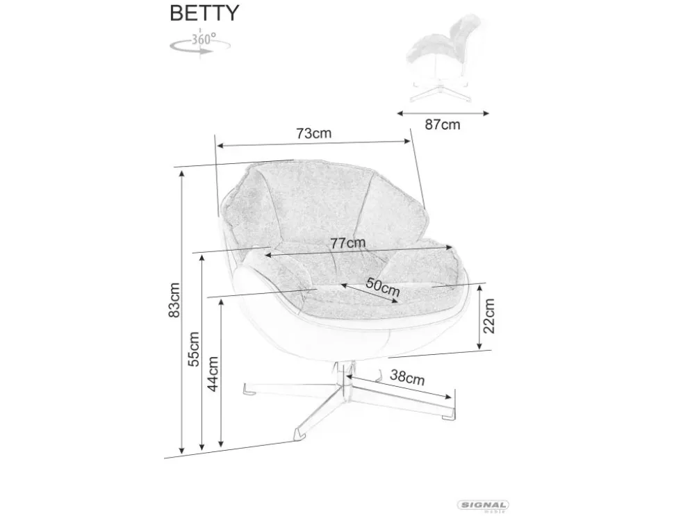 Fotel Betty