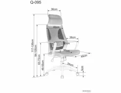 Fotel obrotowy Q-095