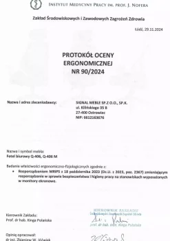 Fotel obrotowy Q-406 M