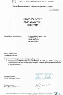 Fotel obrotowy Q-118R