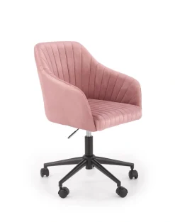 FRESCO fotel młodzieżowy różowy velvet (1p=1szt)1 sztuka