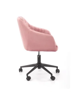 FRESCO fotel młodzieżowy różowy velvet (1p=1szt)1 sztuka