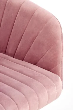 FRESCO fotel młodzieżowy różowy velvet (1p=1szt)1 sztuka