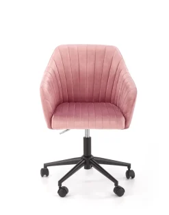 FRESCO fotel młodzieżowy różowy velvet (1p=1szt)1 sztuka