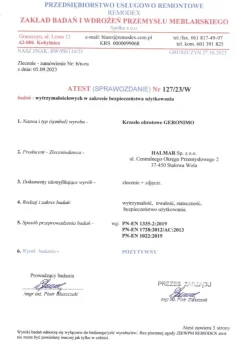 GERONIMO fotel gabinetowy czarny (1p=1szt)1 sztuka
