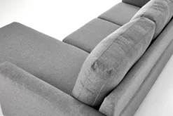 GERSON sofa z podnóżkiem popielaty (1p=1szt)1 sztuka
