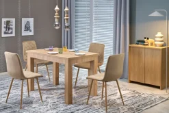GIZMO stół rozkładany blat - dąb artisan, nogi - dąb artisan (2p=1szt)1 sztuka