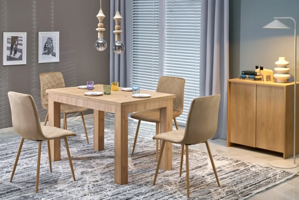 GIZMO stół rozkładany blat - dąb artisan, nogi - dąb artisan (2p=1szt)1 sztuka