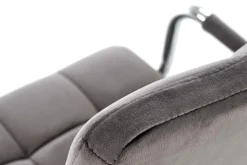 GONZO 4 fotel młodzieżowy popielaty velvet (1p=1szt)1 sztuka