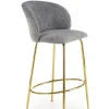 H116 hoker popielaty / złoty (1p=2szt)1 sztuka
