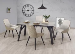 HALIFAX stół jasny beton (2p=1szt)1 sztuka