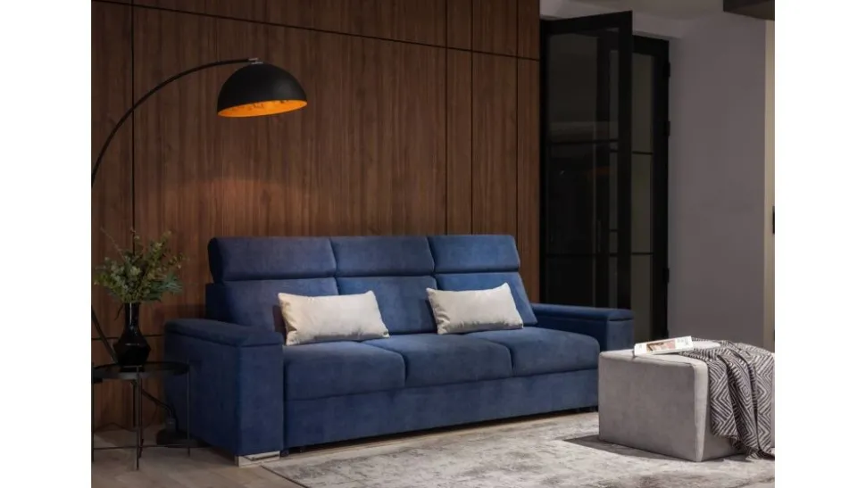 Hauss minimalistyczna sofa Swing 3FP regulowane zagłówki