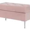 Hauss pufa Royal z pojemnikiem w stylu glamour