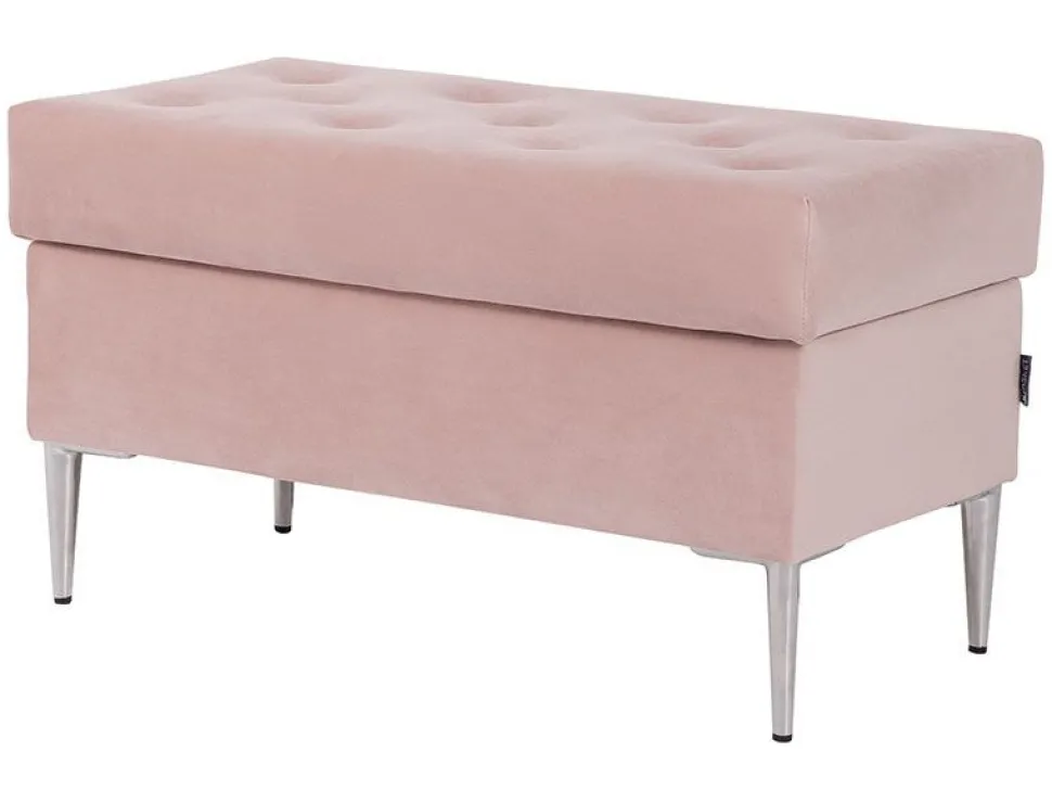 Hauss pufa Royal z pojemnikiem w stylu glamour