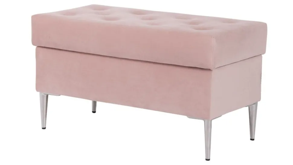 Hauss pufa Royal z pojemnikiem w stylu glamour