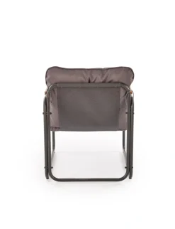 HUDSON, zestaw ogrodowy ( sofa, fotel 2x, ława ), popielaty / brązowy (1p=1zestaw)1 sztuka