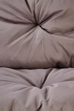 HUDSON, zestaw ogrodowy ( sofa, fotel 2x, ława ), popielaty / brązowy (1p=1zestaw)1 sztuka