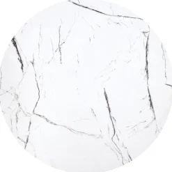 JAVA zestaw 2 ław, biały marmur / czarny (1p=1szt)1 sztuka