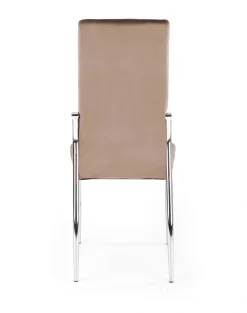 K416 krzesło beżowy velvet (1p=4szt)1 sztuka