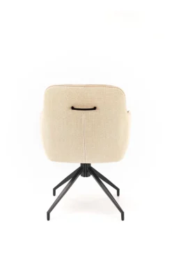 K527 krzesło brązowy / beżowy (1p=2szt)1 sztuka