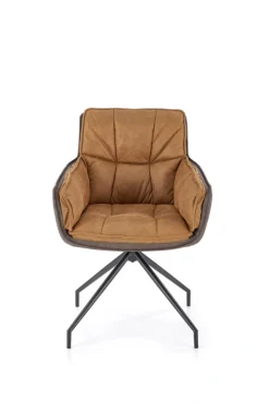 K523 krzesło brązowy / ciemny brąz (1p=2szt)1 sztuka