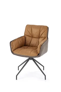 K523 krzesło brązowy / ciemny brąz (1p=2szt)1 sztuka