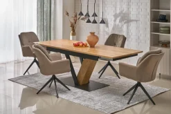 K591 krzesło brązowy (1p=2szt)1 sztuka