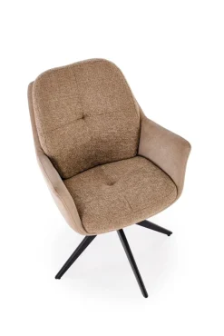 K591 krzesło brązowy (1p=2szt)1 sztuka