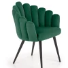 K410 krzesło c. zielony velvet (1p=1szt)1 sztuka