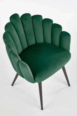K410 krzesło c. zielony velvet (1p=1szt)1 sztuka