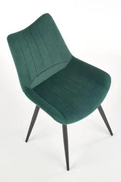 K388 krzesło ciemny zielony (1p=4szt)1 sztuka