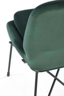 K454 krzesło ciemny zielony (1p=1szt)1 sztuka