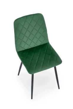 K525 krzesło ciemny zielony (1p=4szt)1 sztuka