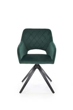 K535 krzesło ciemny zielony (1p=2szt)1 sztuka