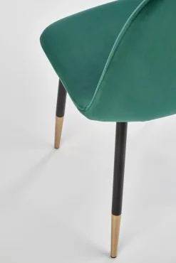 K379 krzesło ciemny zielony (1p=4szt)1 sztuka