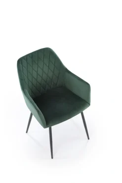 K558 krzesło ciemny zielony (1p=2szt)1 sztuka