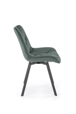 K519 krzesło ciemny zielony (1p=2szt)1 sztuka