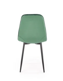 K417 krzesło ciemny zielony velvet (1p=4szt)1 sztuka