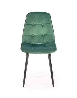 K417 krzesło ciemny zielony velvet (1p=4szt)1 sztuka
