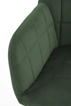 K305 krzesło czarny / ciemny zielony (1p=2szt)1 sztuka