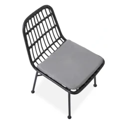 K401 krzesło czarny / popielaty (1p=4szt)1 sztuka