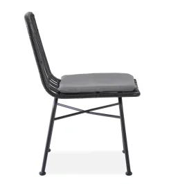 K401 krzesło czarny / popielaty (1p=4szt)1 sztuka