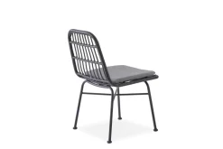 K401 krzesło czarny / popielaty (1p=4szt)1 sztuka