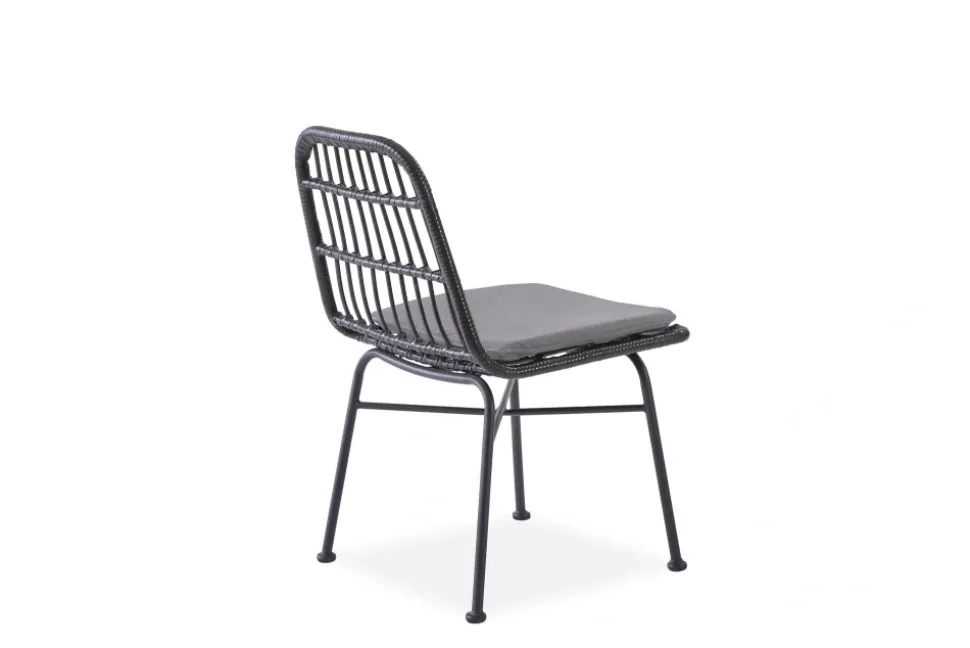 K401 krzesło czarny / popielaty (1p=4szt)1 sztuka