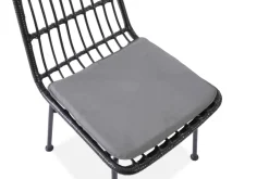 K401 krzesło czarny / popielaty (1p=4szt)1 sztuka