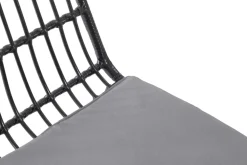 K401 krzesło czarny / popielaty (1p=4szt)1 sztuka