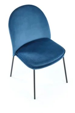 K443 krzesło granatowy (1p=4szt)1 sztuka