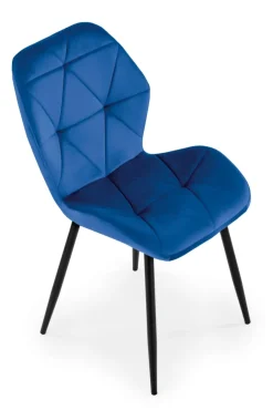 K453 krzesło granatowy (1p=4szt)1 sztuka