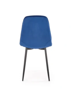K417 krzesło granatowy velvet (1p=4szt)1 sztuka